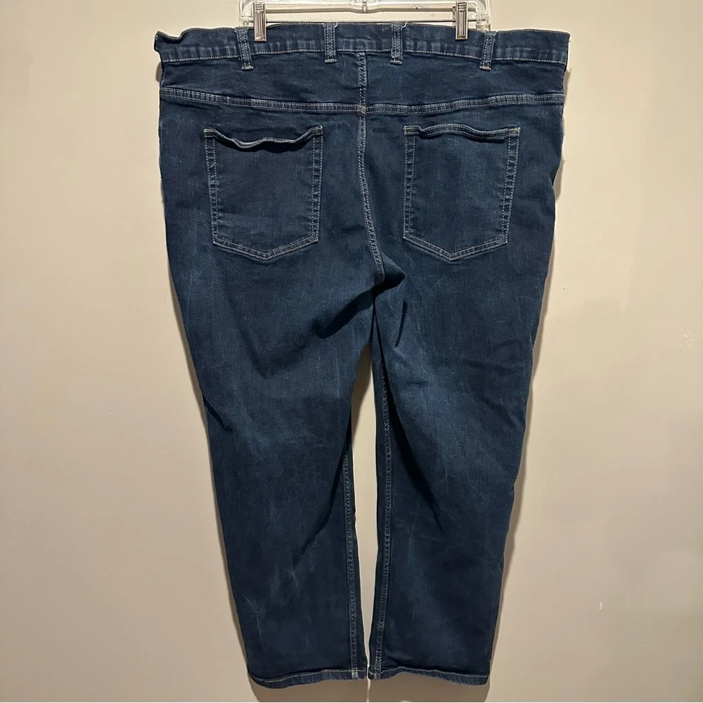 HB Harbor Bay Men Jeans Size 50 X 30 Athletic Fit Straight Leg Denim High Rise - Picture 4 of 6